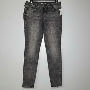 Old Navy Rockstar Super Skinny Low Rise Jeans - Black
